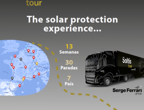 El Grupo Serge Ferrari organiza un roadshow europeo para reunirse con sus socios, entre ellos Sauleda, y profesionales del sector de la protección solar